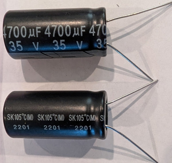 Electrolytic Capacitor — 4700uF 35V 16x32mm MULTIP - - QTY 1 ea