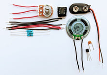 Load image into Gallery viewer, &lt;center&gt;MC1-20 * * Mr Circuit Science * * Experiment Kit&lt;br&gt; &quot;Audio Generator Circuit&quot; &lt;br&gt;&lt;font color = red&gt; This low-cost science/electronics experiment is convenient, easy to use, and exciting. &lt;/font color&gt;&lt;/center&gt;
