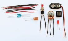 Load image into Gallery viewer, &lt;center&gt;MC1-23 * * Mr Circuit Science * * Experiment Kit&lt;br&gt; &quot;Variable Timer Circuit&quot; &lt;br&gt;&lt;font color = red&gt; This low-cost science/electronics experiment is convenient, easy to use, and exciting. &lt;/font color&gt;&lt;/center&gt;
