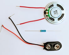 Load image into Gallery viewer, &lt;center&gt;MC1-05 * * Mr Circuit Science * * Experiment Kit&lt;br&gt; &quot;How a Speaker Works&quot; &lt;br&gt;&lt;font color = red&gt; This low-cost science/electronics experiment is convenient, easy to use, and exciting. &lt;/font color&gt;&lt;/center&gt;
