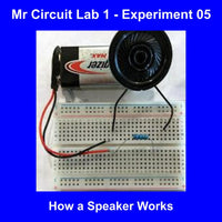 Mr Circuit Lab 1 (#1101-LAB) World's Most Popular CTE Basic Electronics Hands-On Learning Lab  - 1000's Sold!  -  Made in the USA for STEM students and future Robotics, Engineering, and Drone Technicians. Comes in white box 12x9x2.5 inches.