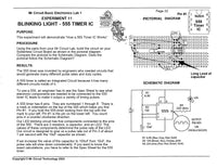 MC1-11 * * Mr Circuit Science * * Experiment Kit "How a 555 Timer IC Works"