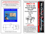 MC1-14 * * Mr Circuit Science * * Experiment Kit "0 to 9V DC Power Supply Circuit"