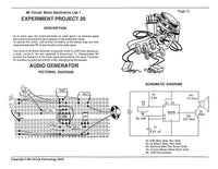 MC1-20 * * Mr Circuit Science * * Experiment Kit "Audio Generator Circuit"