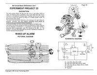 MC1-22 * * Mr Circuit Science * * Experiment Kit "Solar-Activated Wake-Up Alarm Circuit"