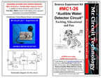 MC1-26 * * Mr Circuit Science * * Experiment Kit "Audible Water Detector Circuit"