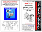 MC1-28 * * Mr Circuit Science * * Experiment Kit "Electronic Canary Circuit"