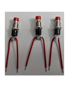 1101-B26 Pushbutton Switches with solid wires for SCB - Qty of 3    $3.00