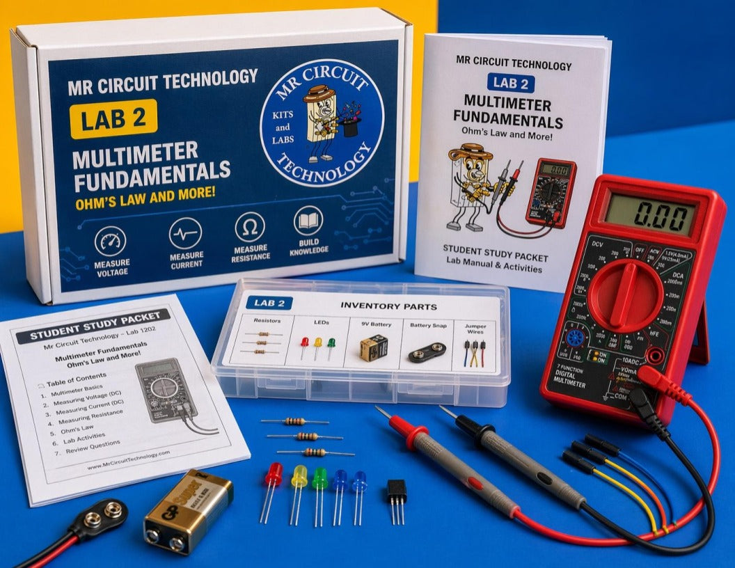 Mr Circuit Lab 2 digital multimeter kit