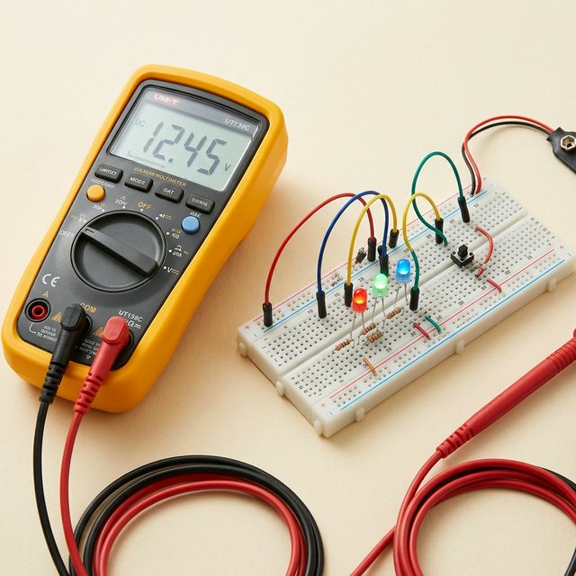 Troubleshooting with a real multimeter