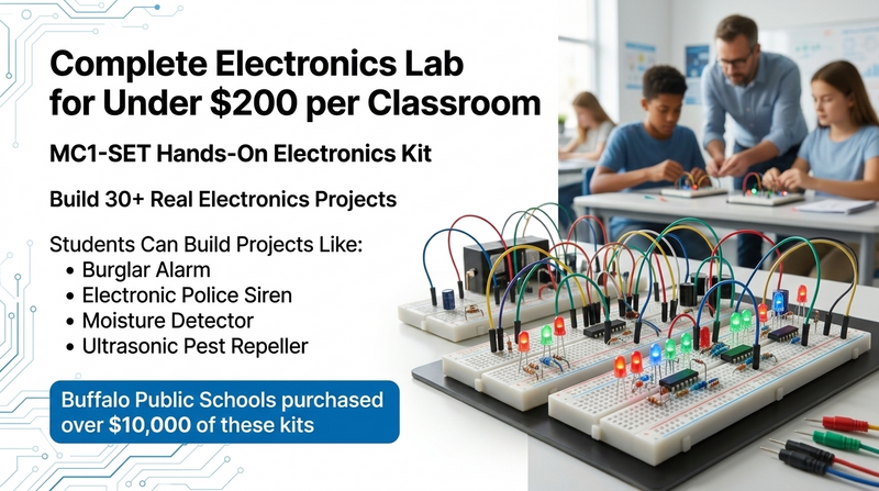 Why Mr Circuit Labs Replace 'Photo-Op' Electronics Kits