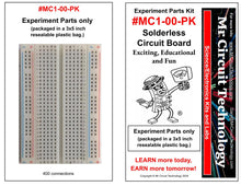 Load image into Gallery viewer, * * Mr Circuit * * &lt;br&gt;&lt;font color=red&gt;Experiment Parts Kits&lt;/font color&gt; &lt;br&gt;(To order, pick which kits and quantity from drop-down)
