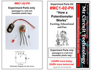 Mr Circuit 1 EXPERIMENT PARTS KITS for LESSON PLANS (To order, pick which kits and quantity from drop-down)