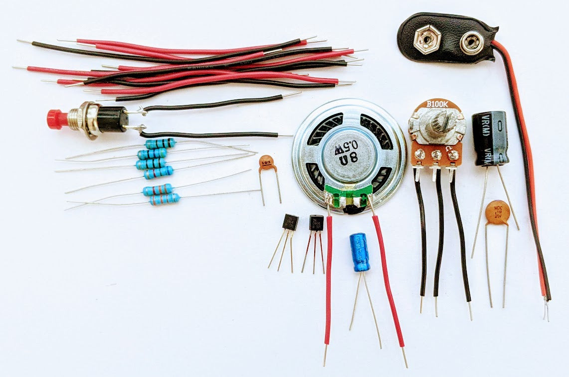 MC1-28 * * Mr Circuit Science * * Experiment Kit "Electronic Canary Circuit"  This low-cost science/electronics experiment is convenient, easy to use, and exciting.