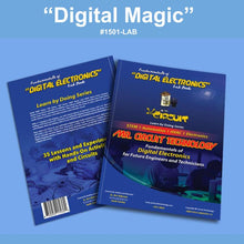 Load image into Gallery viewer, &lt;b&gt;Mr Circuit Digital Electronics Lab  &quot;Digital Magic&quot;&lt;/b&gt; (#1501-LAB) &quot;Fundamentals of Digital Electronics Concepts&quot; for STEM and Future Robotics Engineers and Technicians, hands-on skill-based student-directed with cloud-based multimedia. &quot;LMS friendly&quot;
