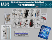 1501-PARTS Complete set of Experiment Parts for Mr. Circuit Lab 5 "Digital Magic"
