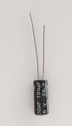 Electrolytic Capacitor — 100uF 25V 6x11mm