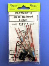 Load image into Gallery viewer, 1101-PK17 Fun Hobby Kit - MODEL RAILROAD LIGHTS you can build on your standard Solderless Breadboard
