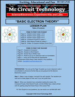 1101-LP Mr Circuit Lab 1 - 34 Amazing Lesson Plans to teach Basic Electronics for STEM - (460 printable pages)
