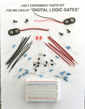 Load image into Gallery viewer, &lt;b&gt;Mr Circuit Lab 3&lt;/b&gt; (#1301-LAB) Basic Digital Logic Gates for STEM students and future Robotics Engineers and Technicians. This is what is inside computers, cell phones, tablets, etc. These are the building blocks for all computers and controllers.
