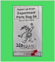 1301-PB04 Bag#4 for Mr Circuit Lab 3 ** Two (2) LEDs