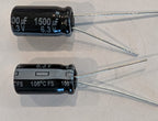 Electrolytic Capacitor — 1500uF 6.3V 105c 8x15mm PANA - QTY 1 ea