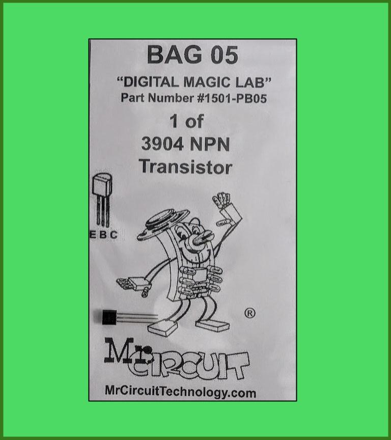 1501-PB05 - Bag #05 - One of NPN Transistor For LAB 5