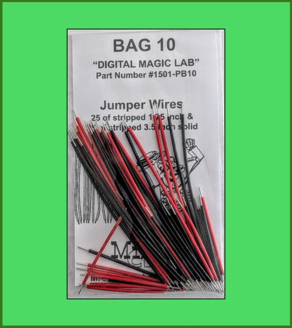 1501-PB10 - Bag #10 - Jumper Wires For LAB 5