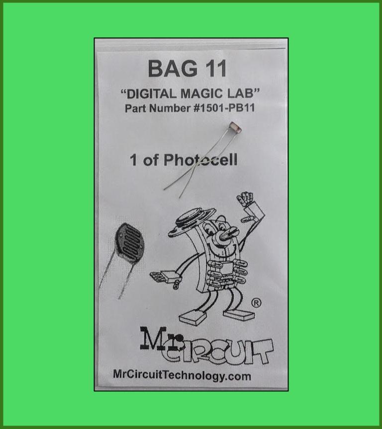 1501-PB11 - Bag #11 - One Photocell For LAB 5