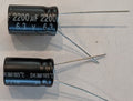 Electrolytic Capacitor — 2200uF 6.3V 10x15mm MULTIP - QTY 1 ea