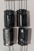 Electrolytic Capacitor — 2200uF 6.3V 10x16mm - QTY 1 ea