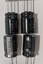 Electrolytic Capacitor — 2200uF 6.3V 10x16mm - QTY 1 ea