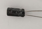 Electrolytic Capacitor — 47uF 25V 5x8mm 85° - QTY of 1