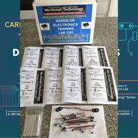 Mr Circuit Lab 3 (#1301-LAB) Basic Digital Logic Gates for STEM students and future Robotics Engineers and Technicians. This is what is inside computers, cell phones, tablets, etc. These are the building blocks for all computers and controllers.