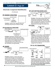 MC1-00 Mr Circuit Science Experiment Kit "Four Basic Lessons" with Solderless CB