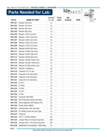 Mr Circuit Lab 5 Manual (#1501-MAN) 80 Pages 1st Edition Digital Electronics called "DIGITAL MAGIC"  for STEM and Future Technicians and Engineers. This is a hands-on skill-based student-directed with online quizzes.