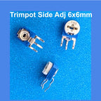 Trimpot 6x6mm Side-Adjust 1k Ohm - Pack of 10