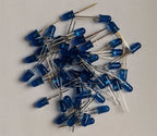 Blue LEDs T 1 3/4 diffused Pack of 50 - (06004-50)