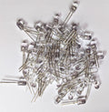 Clear (White)  LEDs T 1 3/4 diffused - Pack of 50 - (06005-50)