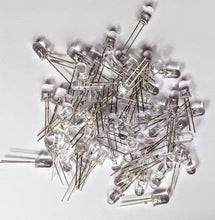 Load image into Gallery viewer, CLEAR LEDs T 1 3/4 diffused Order in Packs of 2, 5, 10, 20, 50, or 100
