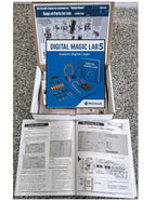 MR CIRCUIT LAB 5   Book and Deluxe Lab "Basic Digital Electronics" for Fundamentals with Integrated Circuits called "Digital Magic" for STEM and CTE Students & MAKERS | Made in USA (#1501-LAB)