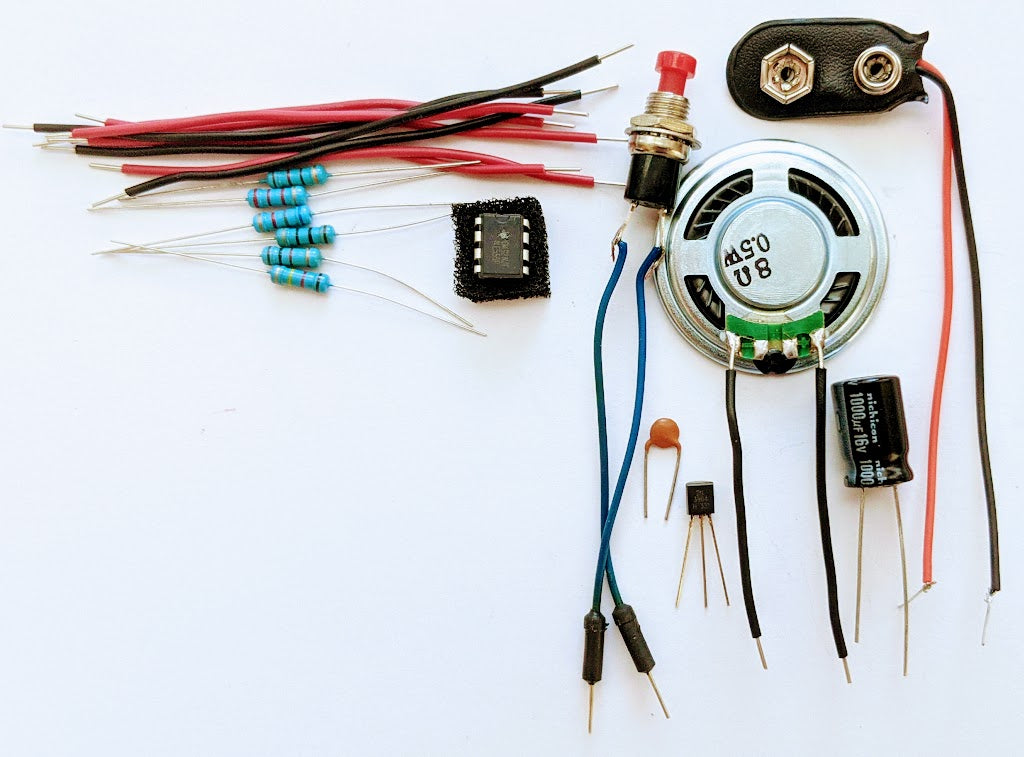 MC1-21 * * Mr Circuit Science * * Experiment Kit "Electronic Police Siren Circuit"  This low-cost science/electronics experiment is convenient, easy to use, and exciting.