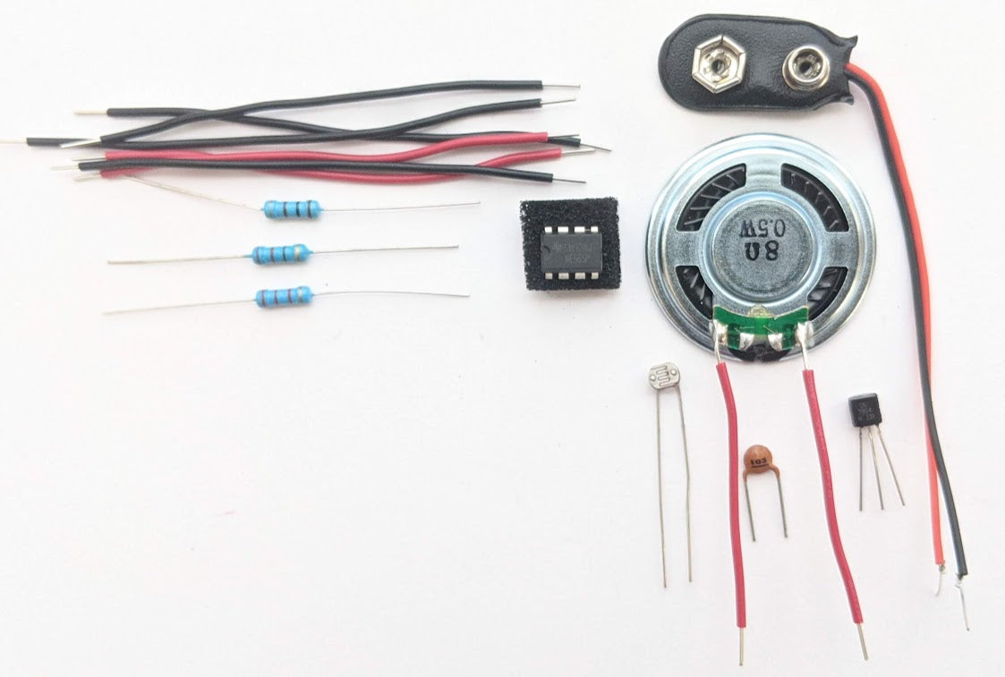 MC1-22 * * Mr Circuit Science * * Experiment Kit "Solar-Activated Wake-Up Alarm Circuit"  This low-cost science/electronics experiment is convenient, easy to use, and exciting.