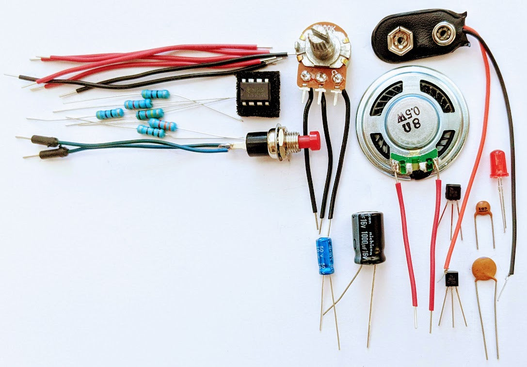 MC1-29 * * Mr Circuit Science * * Experiment Kit "Fantasy Space Machine Gun Circuit"  This low-cost science/electronics experiment is convenient, easy to use, and exciting.