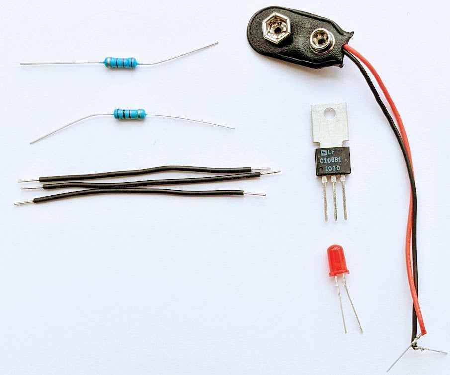 MC1-07 * * Mr Circuit Science * * Experiment Kit "How an SCR Works"  This low-cost science/electronics experiment is convenient, easy to use, and exciting.