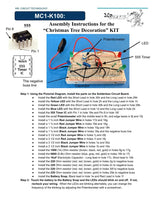 MC1-K100 * * Christmas Display Kit - no soldering - fun for the family