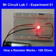 Load image into Gallery viewer, Mr Circuit Lab 1P (#1101-P) - (Same as Mr Circuit Lab 1 #1101-LAB but without a printed manual or box.  You receive a link to a pdf file to print your own manual.)
