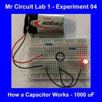 Mr Circuit Lab 1 (#1101-LAB) World's Most Popular CTE Basic Electronics Hands-On Learning Lab  - 1000's Sold!  -  Made in the USA for STEM students and future Robotics, Engineering, and Drone Technicians. Comes in white box 12x9x2.5 inches.