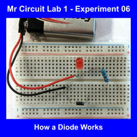 Mr Circuit Lab 1 (#1101-LAB) World's Most Popular CTE Basic Electronics Hands-On Learning Lab  - 1000's Sold!  -  Made in the USA for STEM students and future Robotics, Engineering, and Drone Technicians. Comes in white box 12x9x2.5 inches.