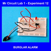 Mr Circuit Lab 1 (#1101-LAB) World's Most Popular CTE Basic Electronics Hands-On Learning Lab  - 1000's Sold!  -  Made in the USA for STEM students and future Robotics, Engineering, and Drone Technicians. Comes in white box 12x9x2.5 inches.
